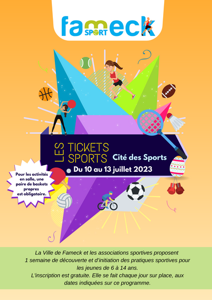 Les tickets sports