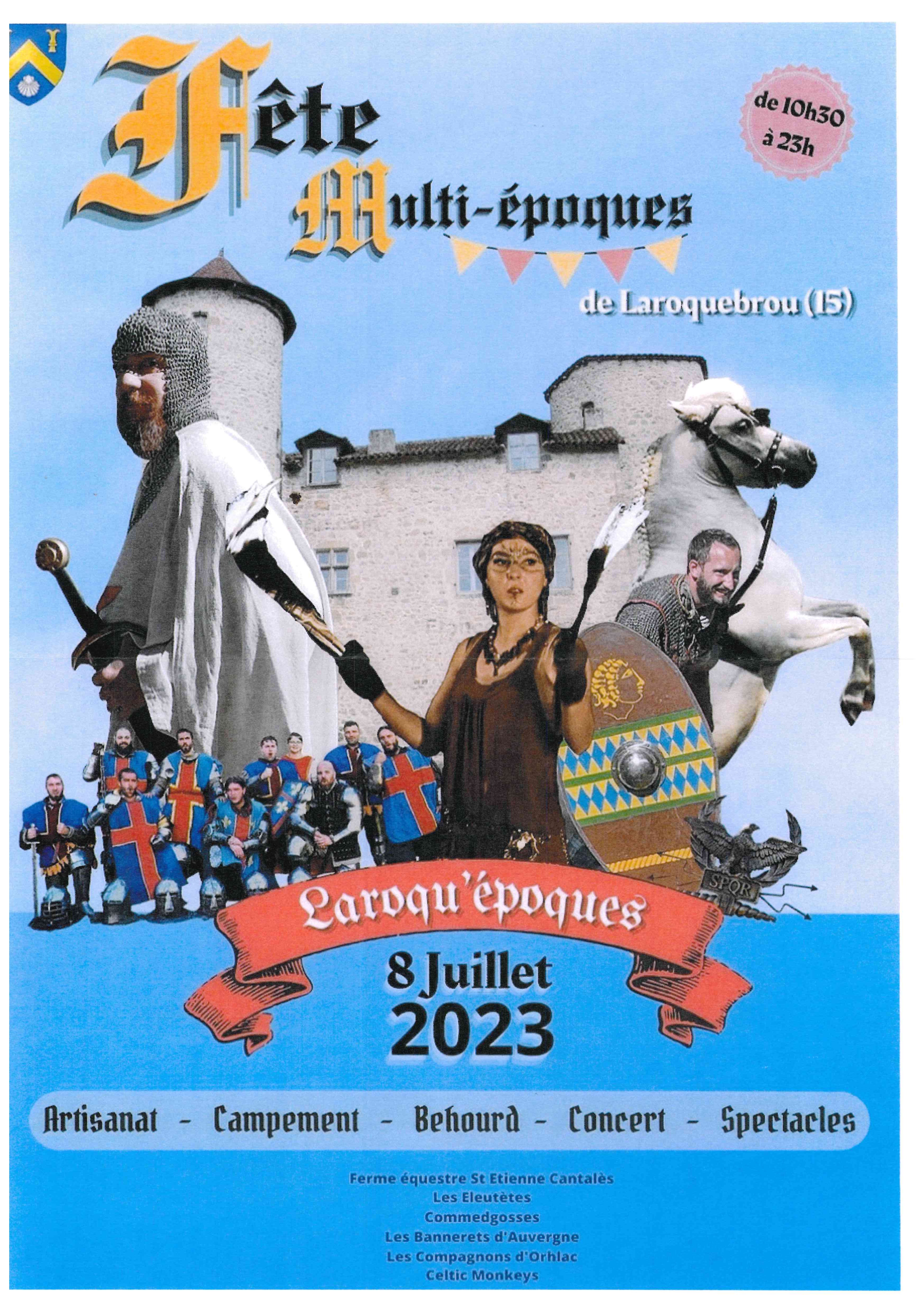 FÊTE MULTI-EPOQUES DE LAROQUEBROU