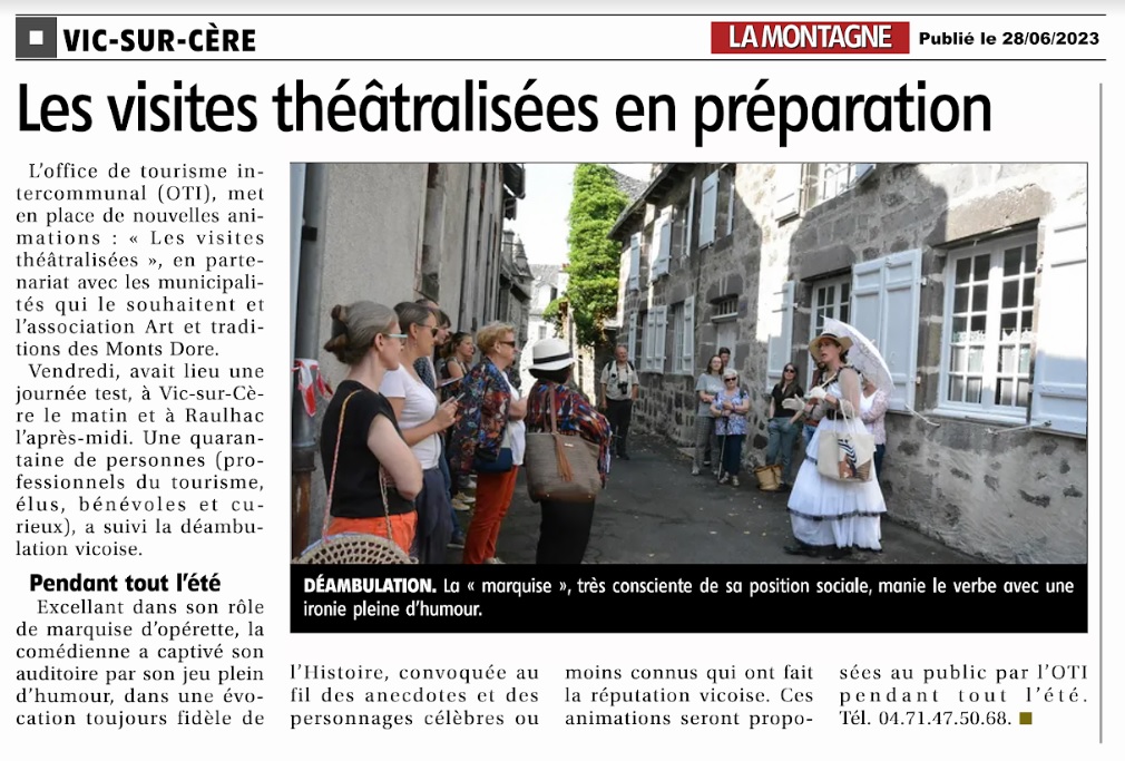 Article la montagne 28 juin 23