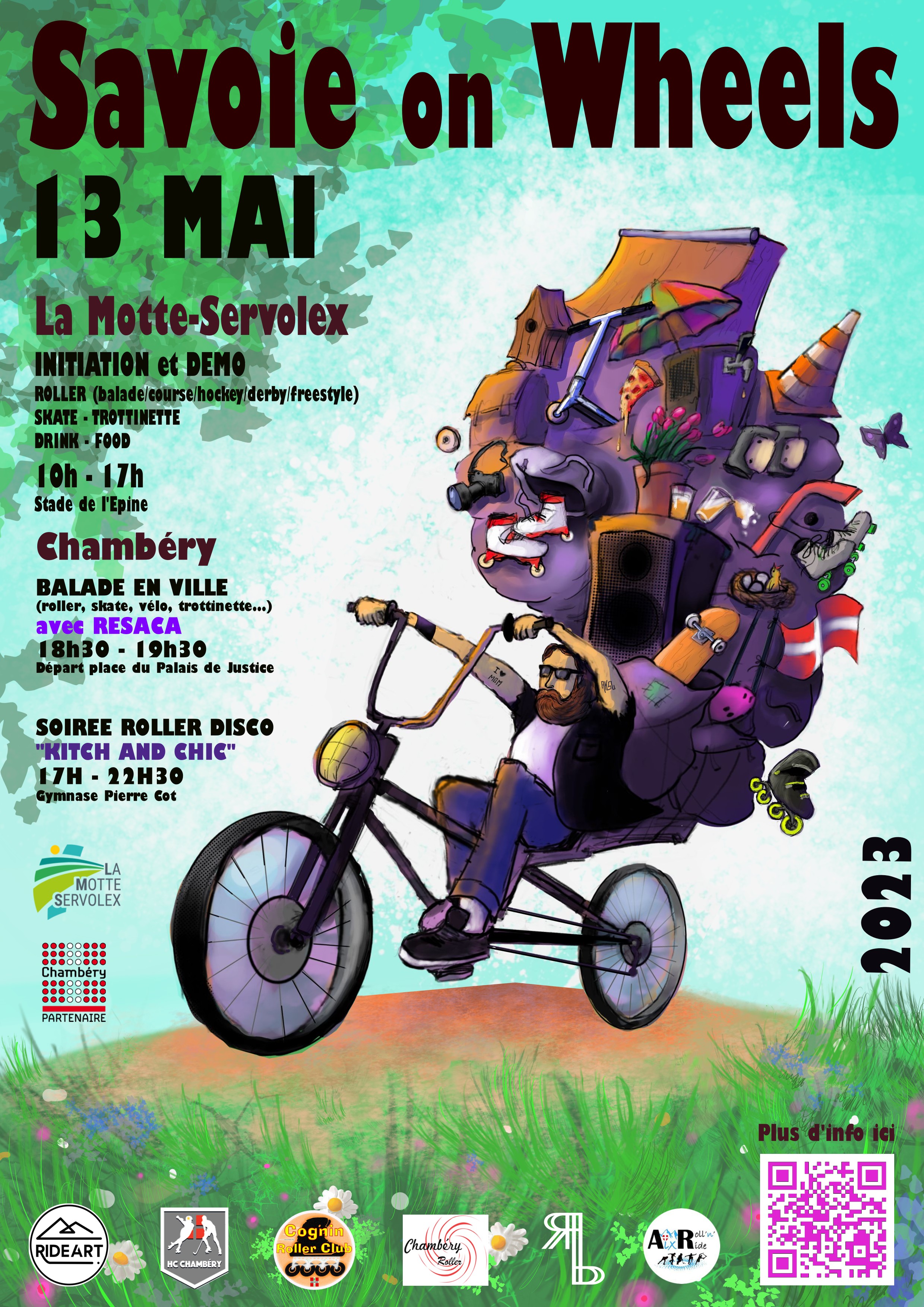 Affiche savoie on wheels version finale