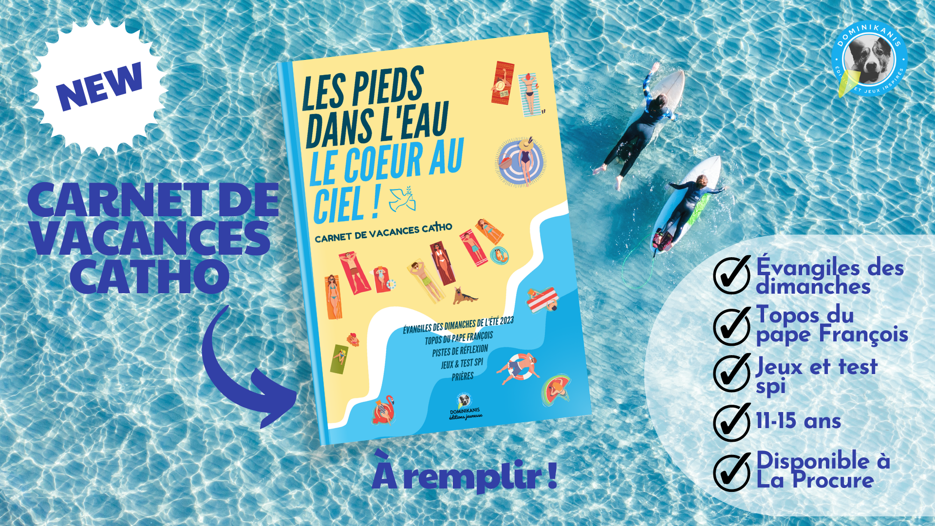 Presentation sur le site carnet de vacances catho