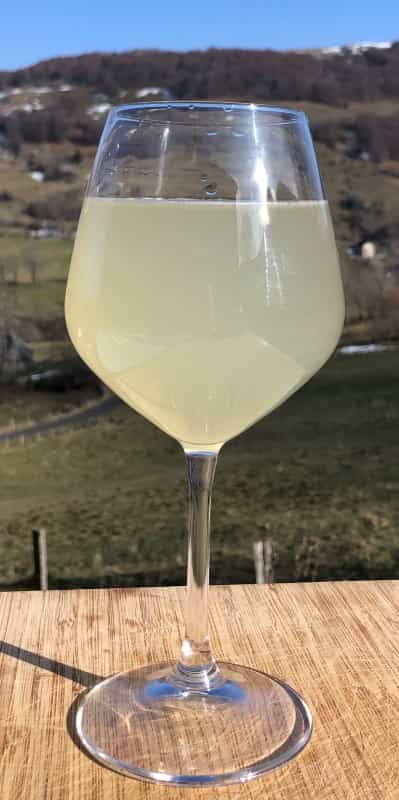 Purin de fougere dans un verre
