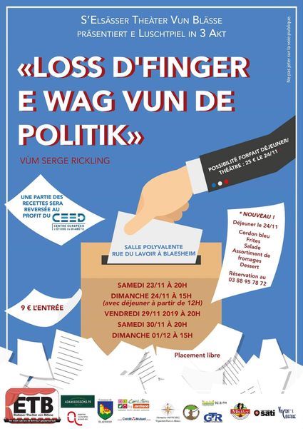 Affiche-2019-Loss-d Finger-e-Wag-vun-de-Politik