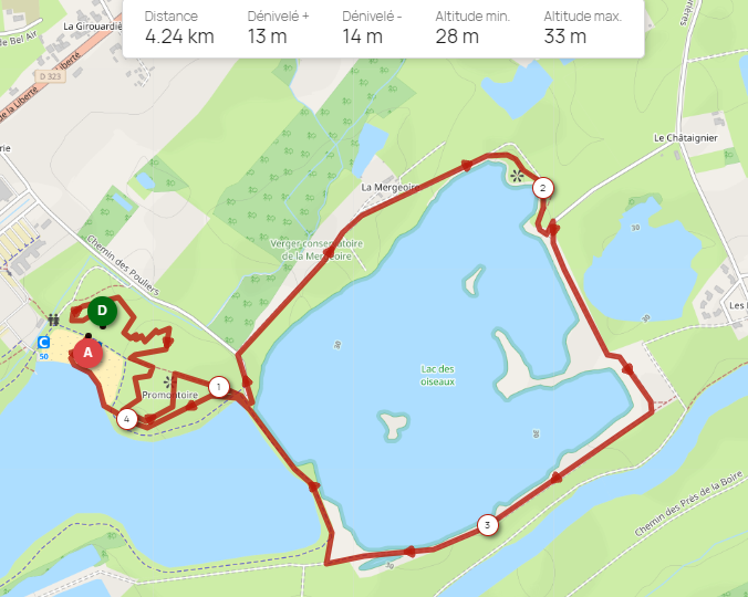 Parcours vtt XS2023