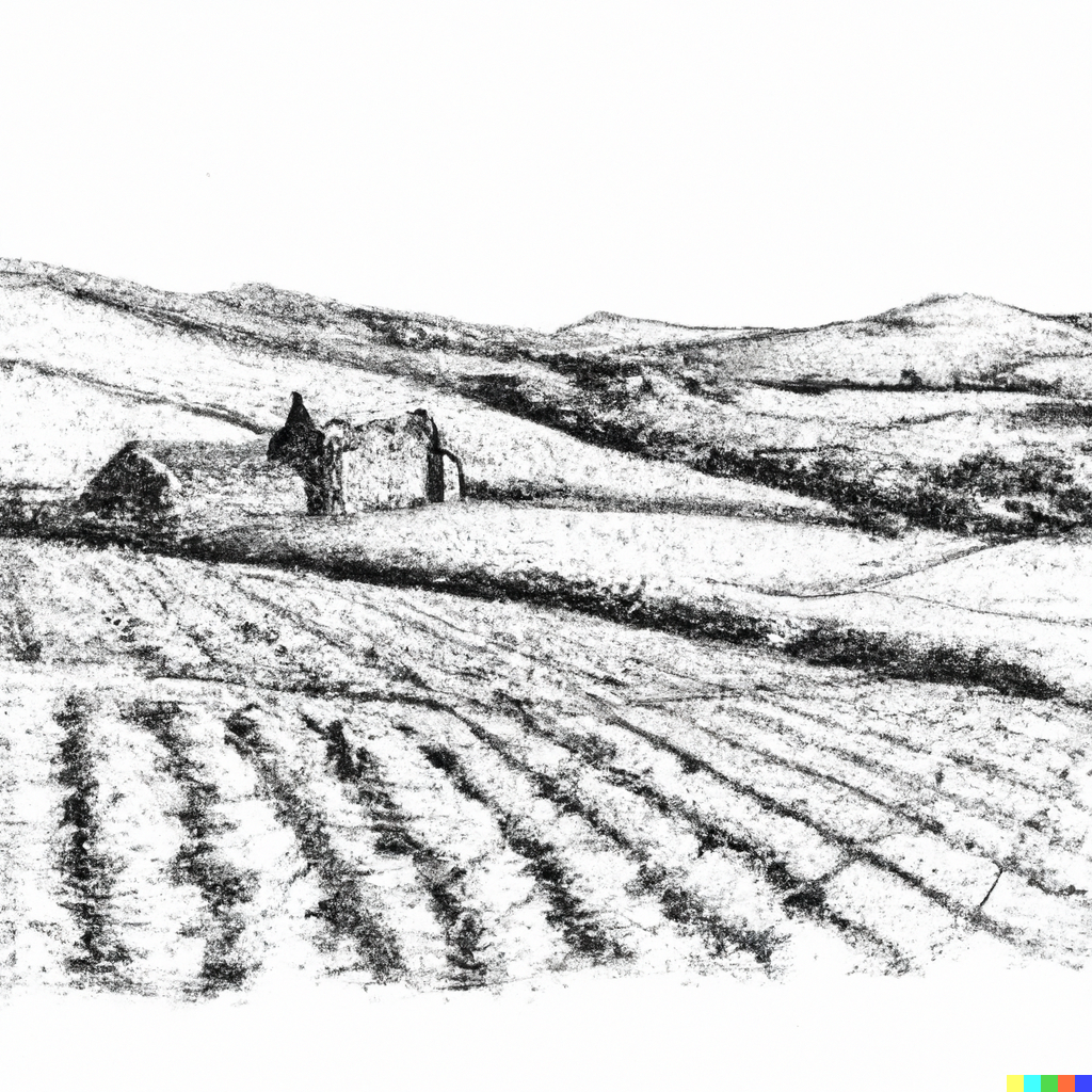 DALL-E-2023-07-11-17-31-41-croquis-d-un-paysage-sans-construction-de-la-campagne-de-loudes-en-haute-loire-en-france