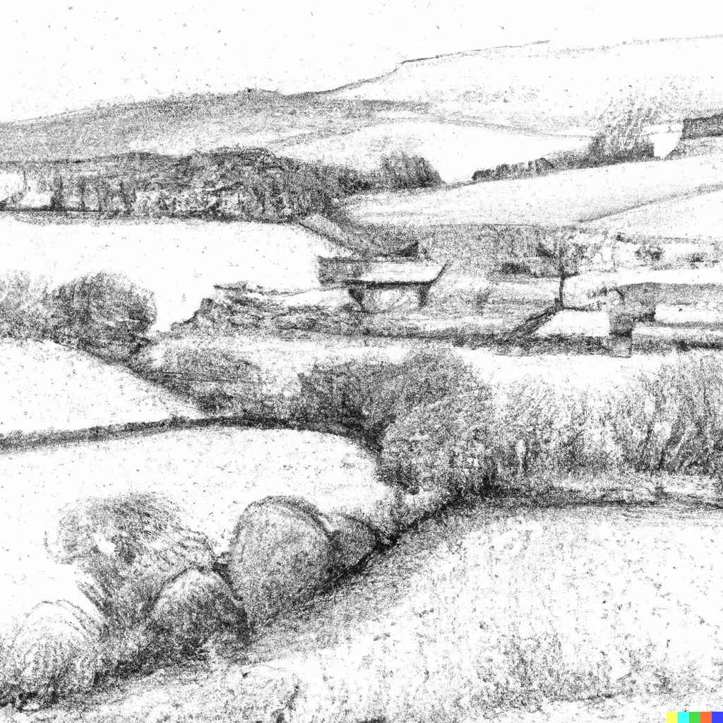 DALL-E-2023-07-11-17-31-09-croquis-d-un-paysage-sans-construction-de-la-campagne-de-loudes-en-haute-loire-en-france