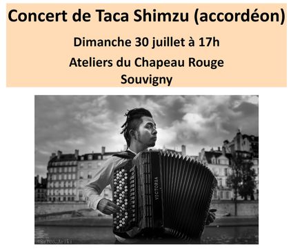 Taca Shimzu au Chapeau Rouge, dimanche  30/07/2023 à 17h30