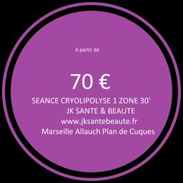 prix cryolipolyse pas cher aix marseille 13013 allauch plan de cuques tarif bas 70 €