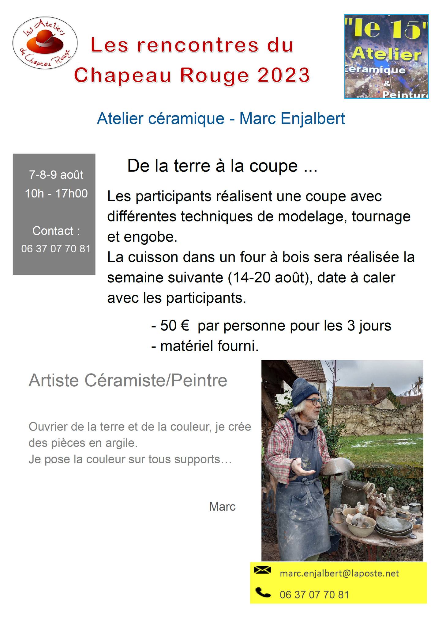 Les rencontres du chapeau rouge 2023 1