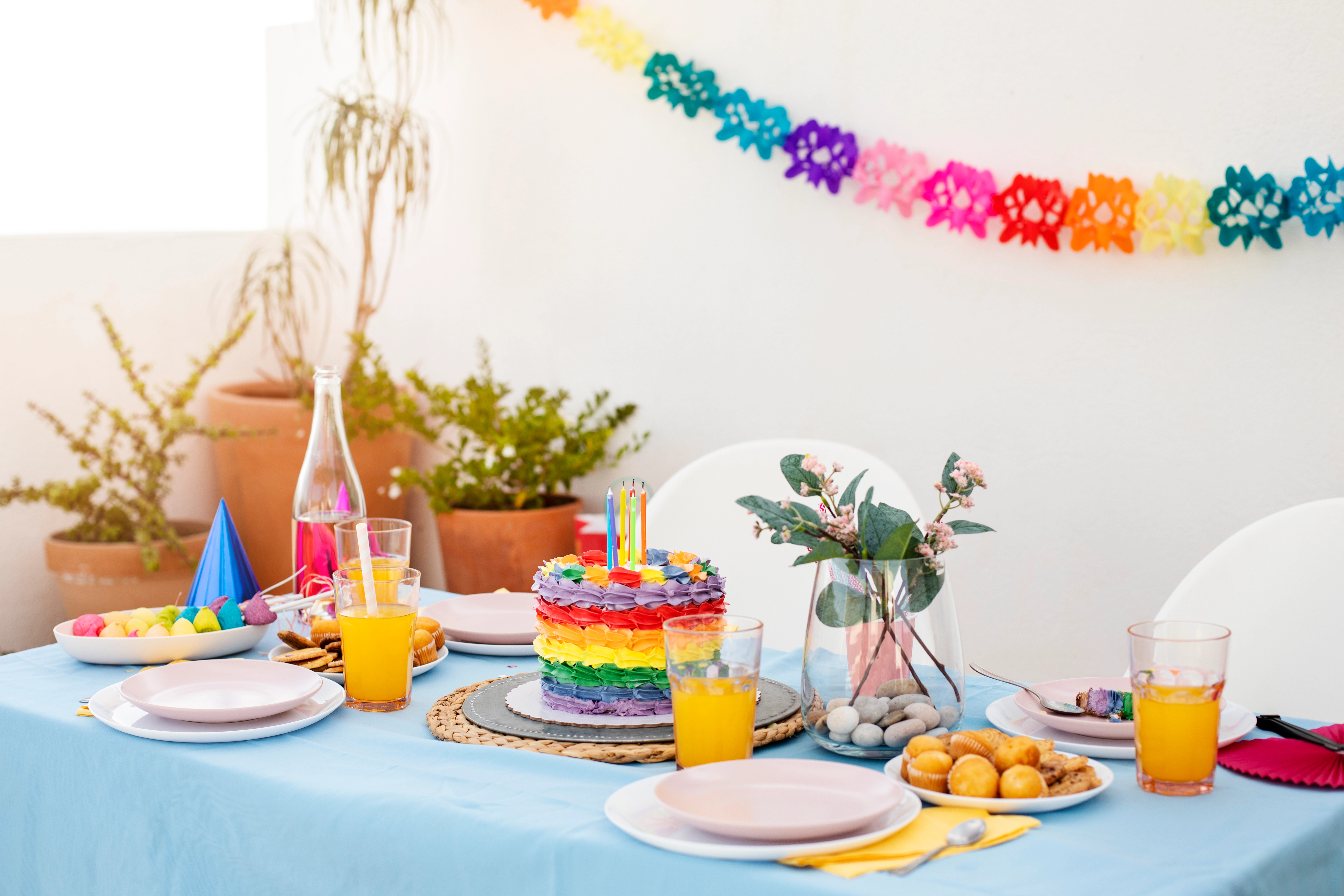 Nappe anniversaire ronde des nappes