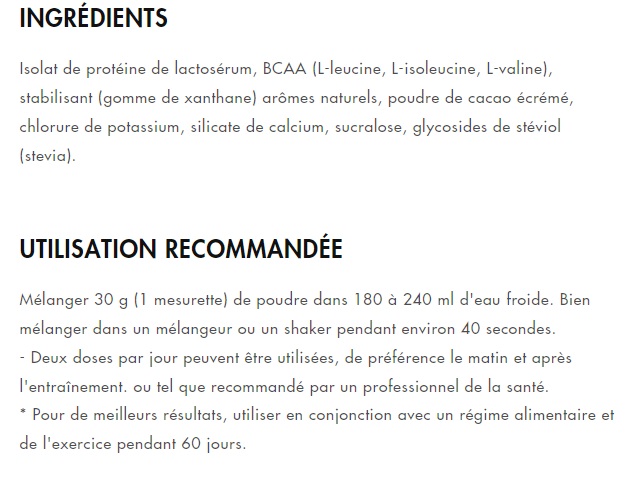 whey iso qualité premium pas cher sur allauch black hammer JK Santé Beauté 13013