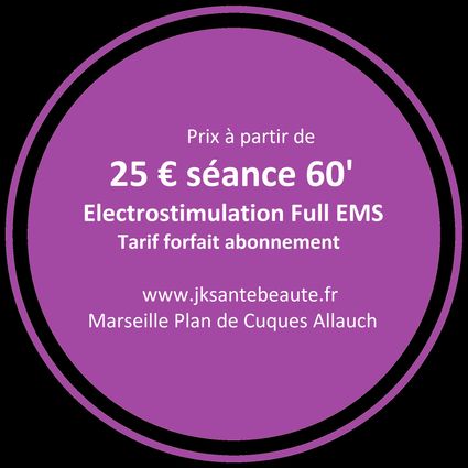 prix electrostimulation marseille 13013 plan de cuques pas cher 25 € tarif bas allauch