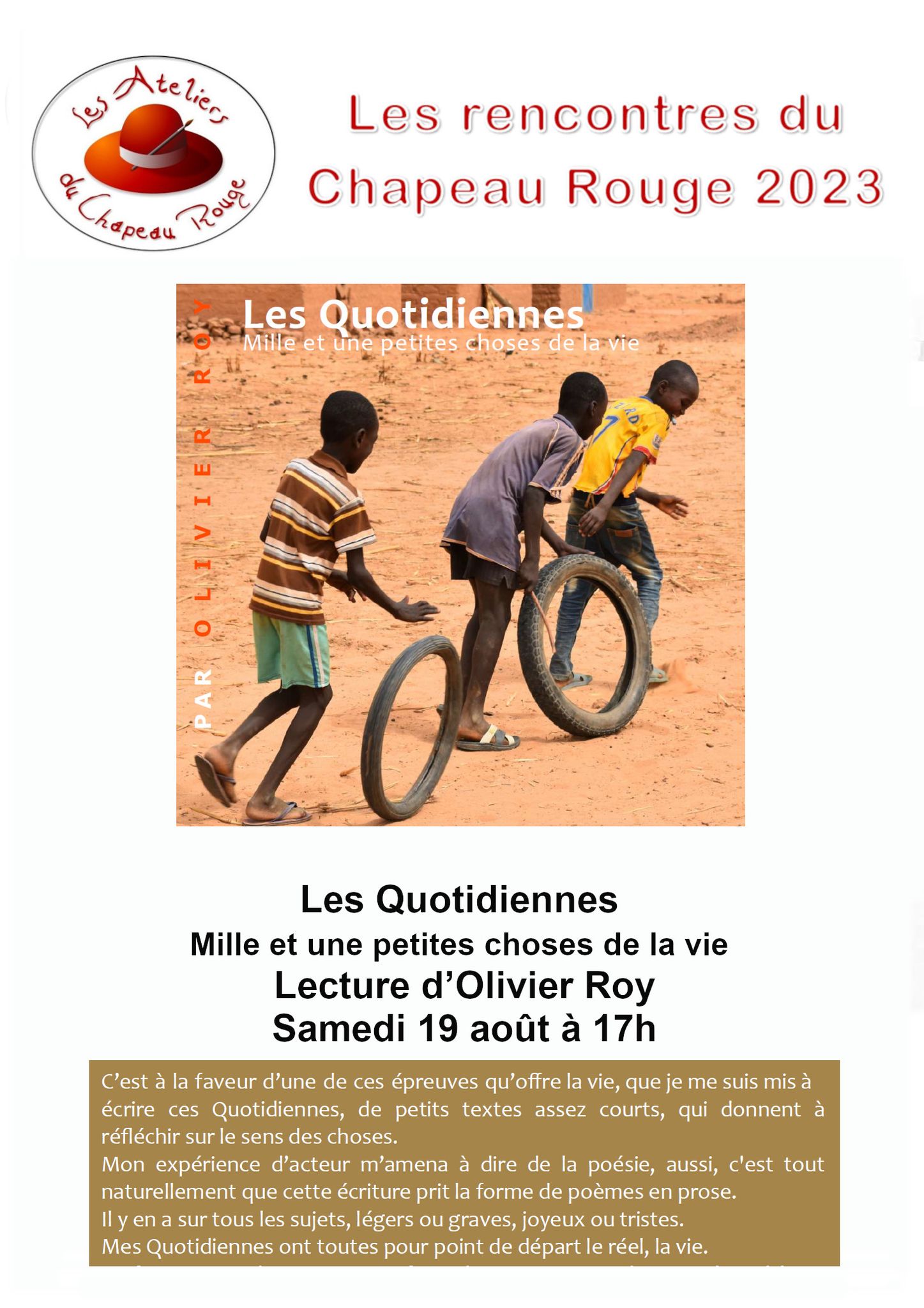Les rencontres du chapeau rouge 2023 15