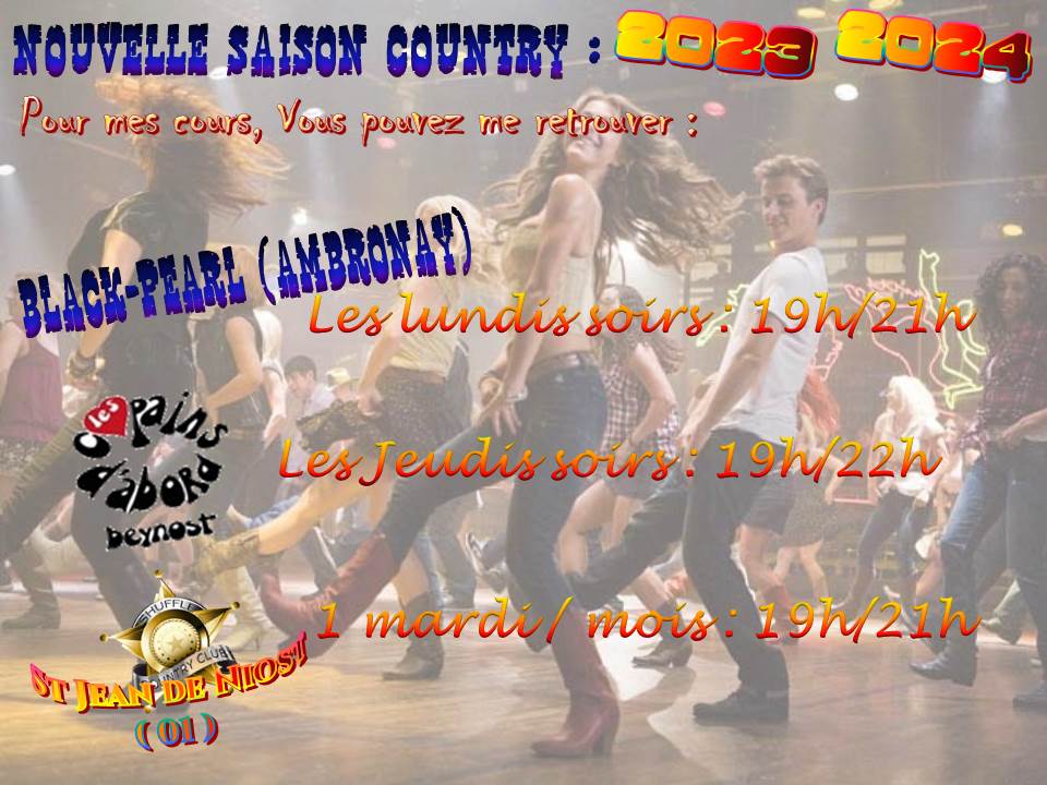 Demarrage-saison-Country-JB-Country-MAn