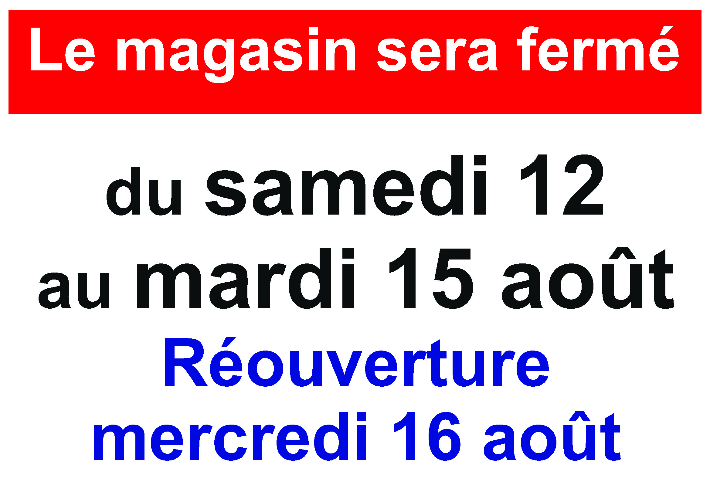 Fermeture