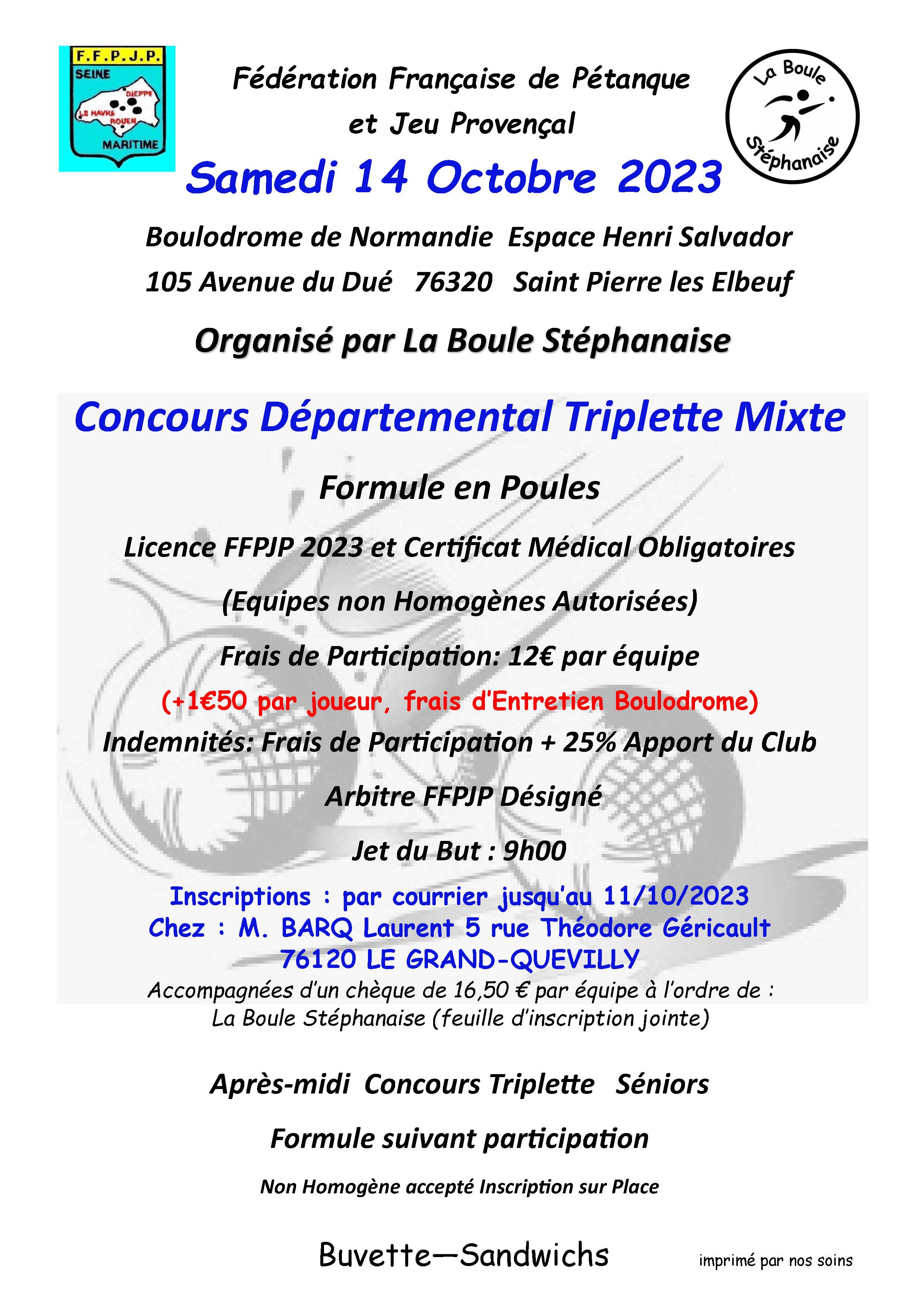 23 10 14 la boule stephanaise