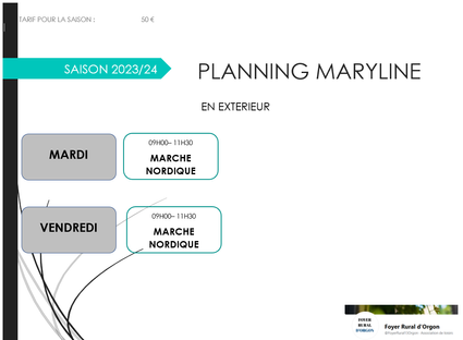Planning maryline