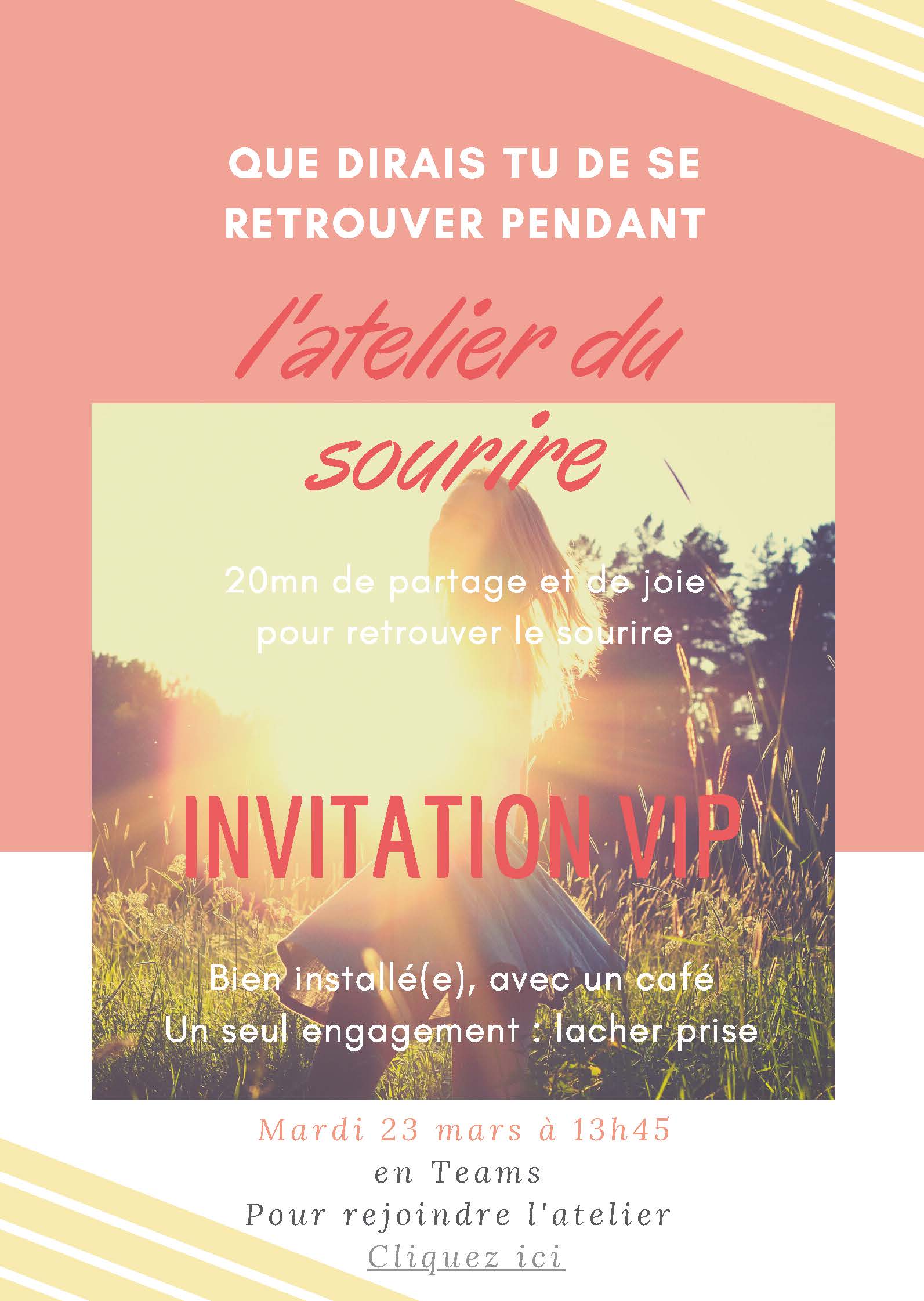  1 atelier du sourire a 13h45
