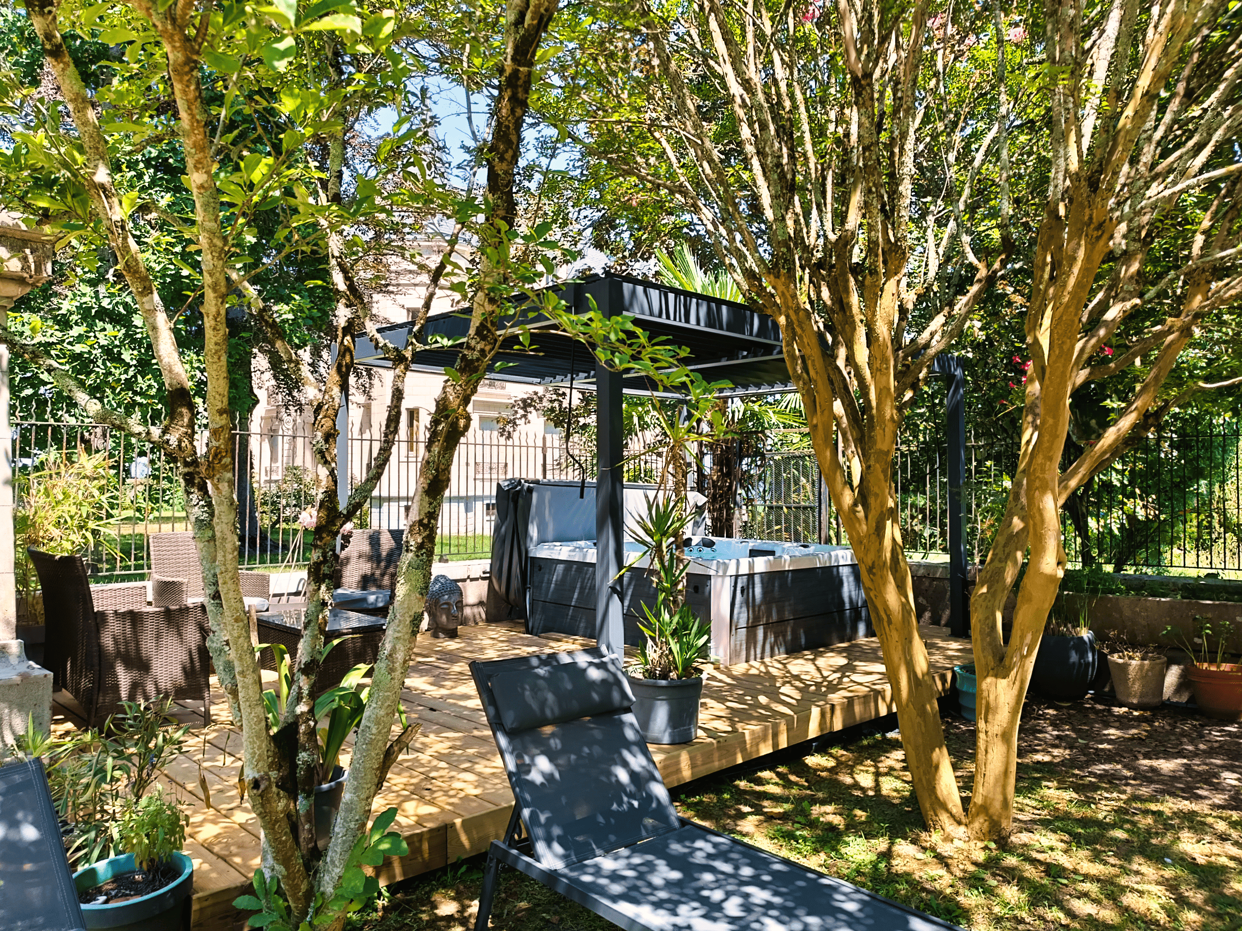 Jardin spa bearn chambres d hotes