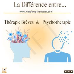 Différences entre Psy et Thérapies Brèves