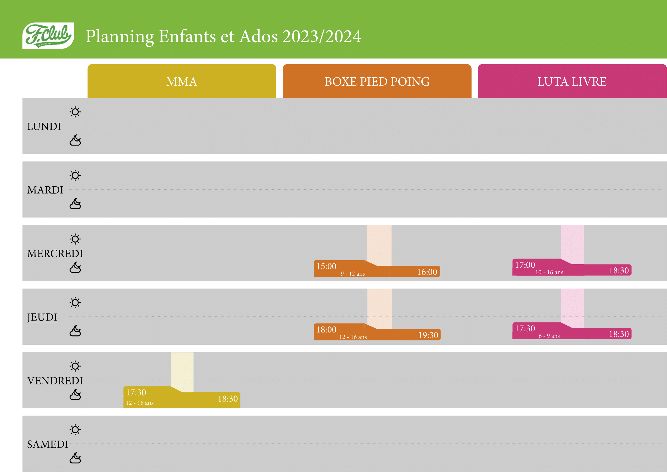 Planning fclub-2023 2024  enfants ados-1