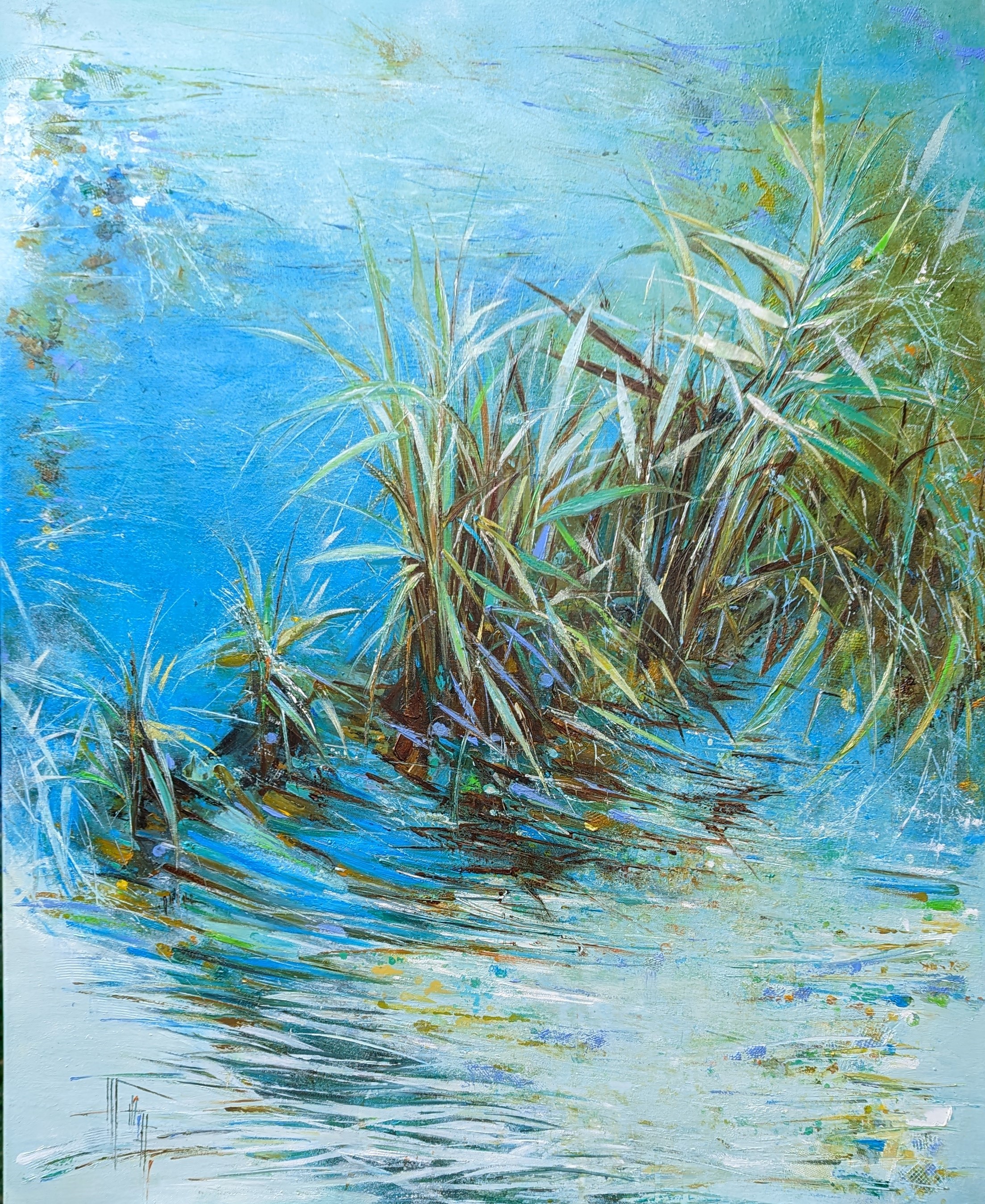Azur liquide 100 x 81