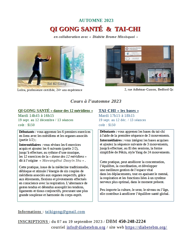Cours -dbm-bedford-automne-2023 
