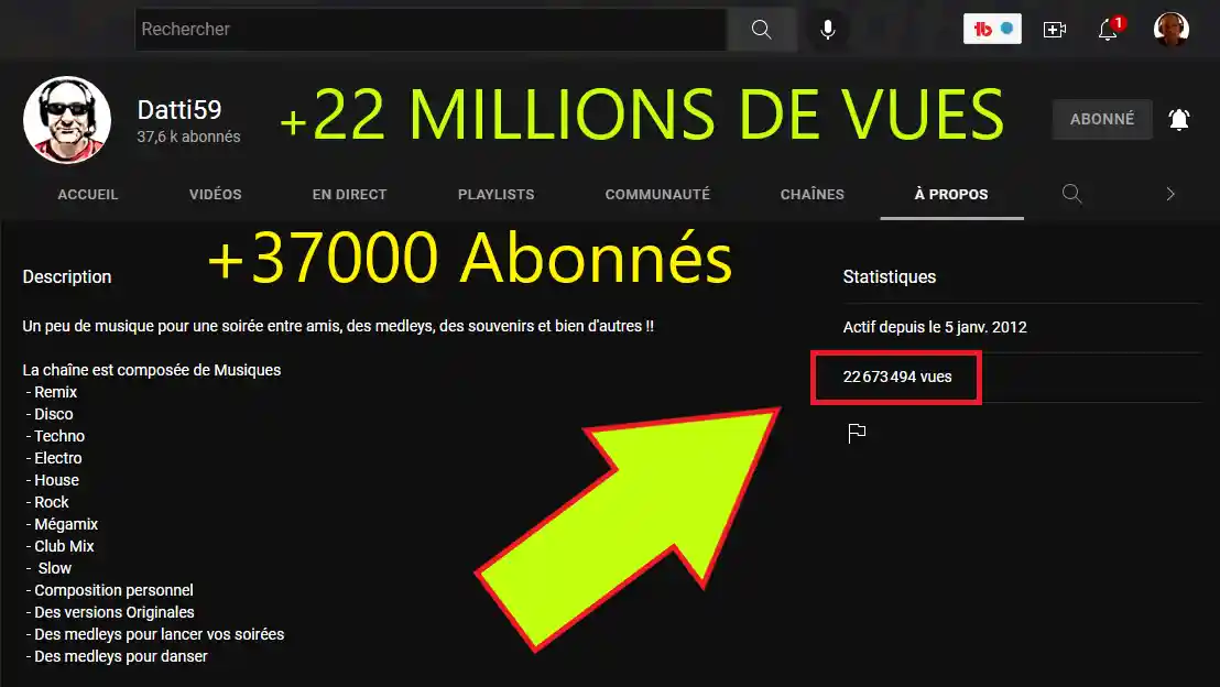 avoir des millions de vue sur youtube