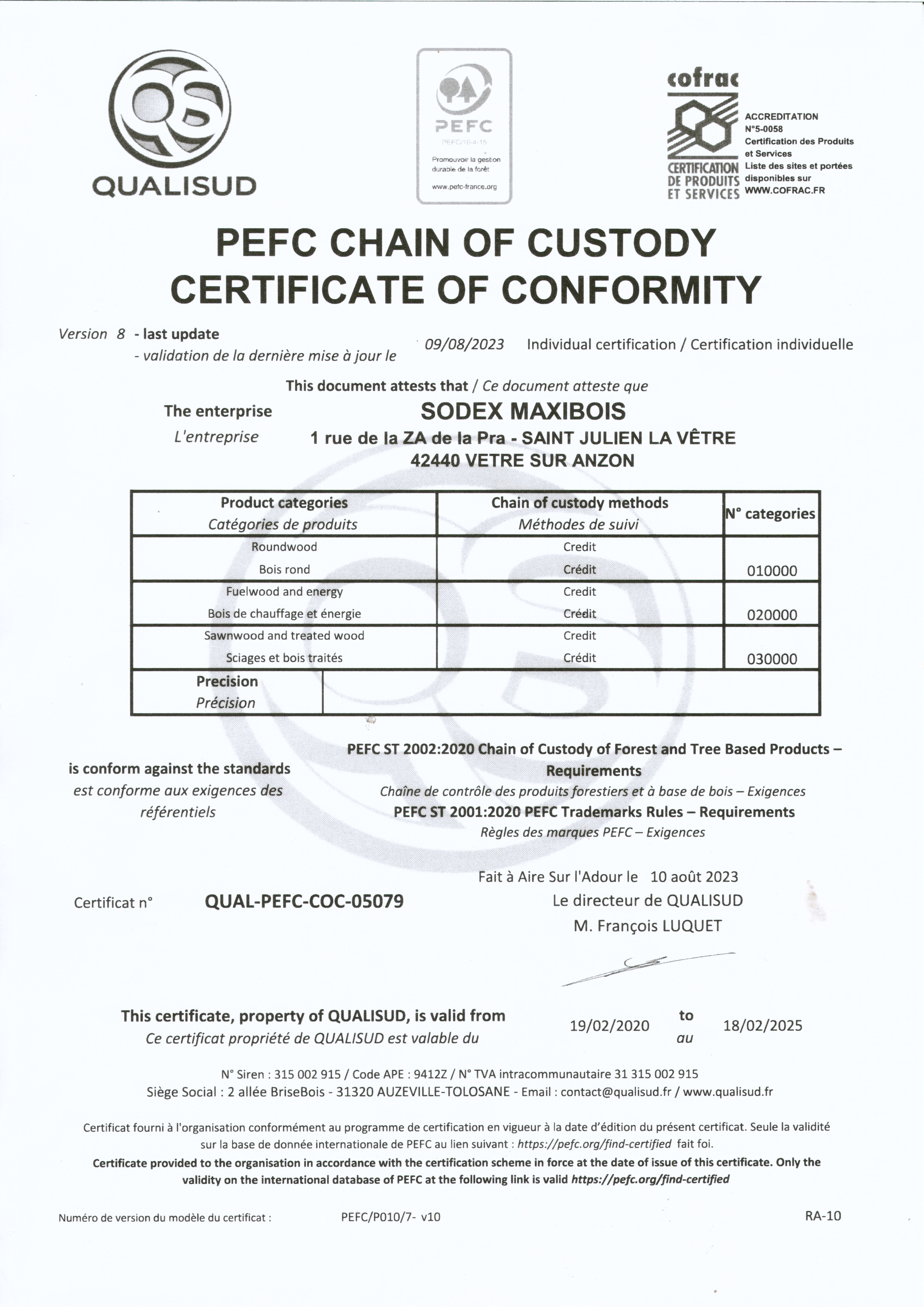 Certificat-pefc