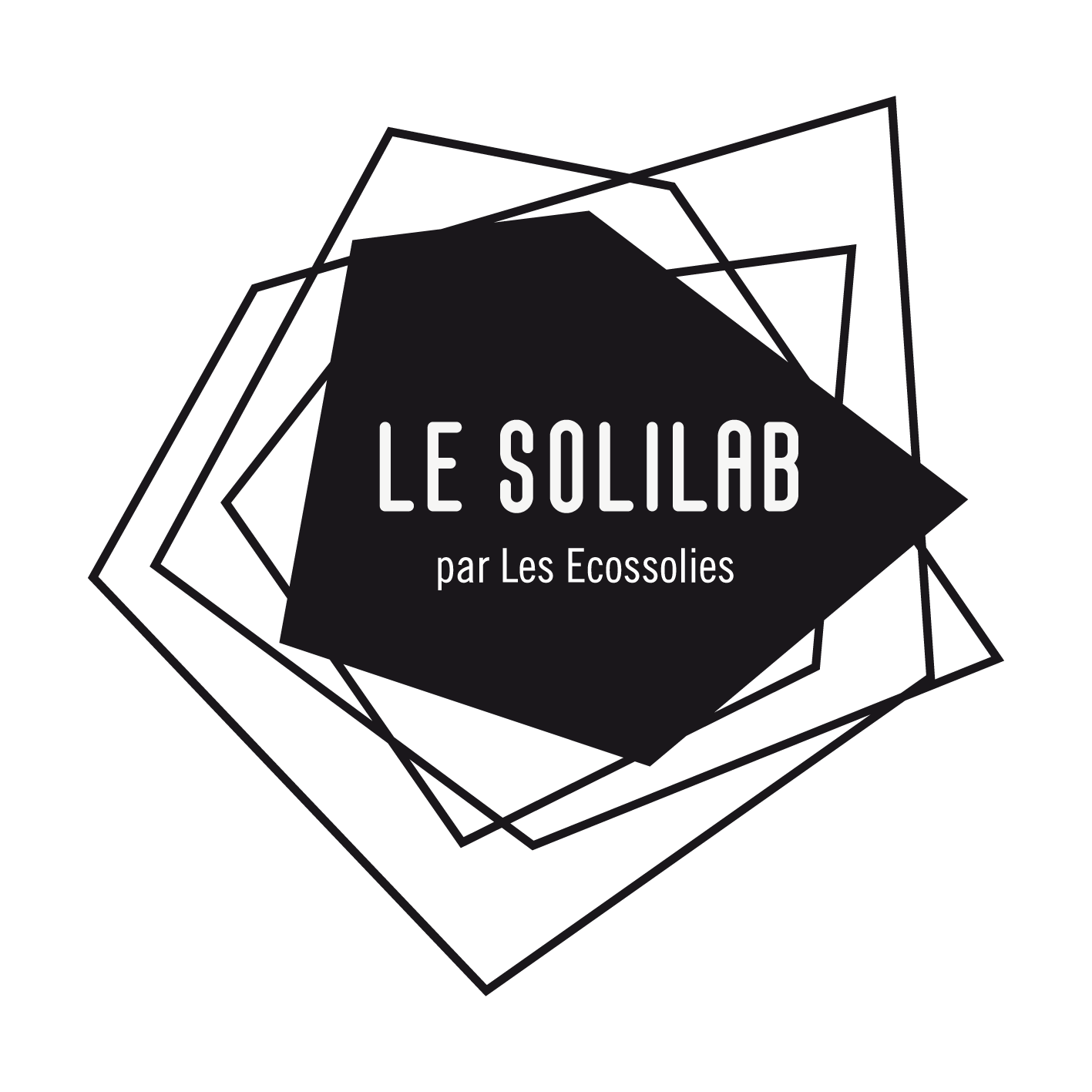 Logo solilab detoure noir