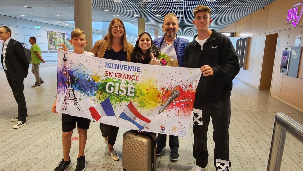 Gise nouvelle student en provenance du Paraguay