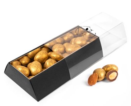Luxury Chocolate Gifts - 22 Gold Marcona Almond Chocolates