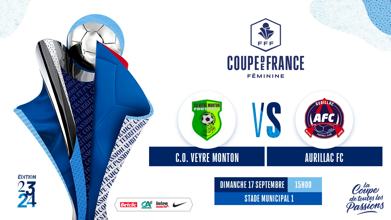 Nos féminines font également leur entrée en Coupe de France