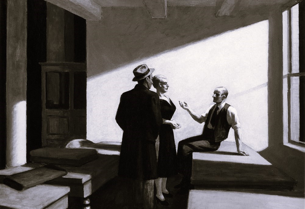 Edward-Hopper-Conference-at-Night