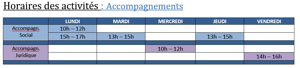 Horaire-accompagnement