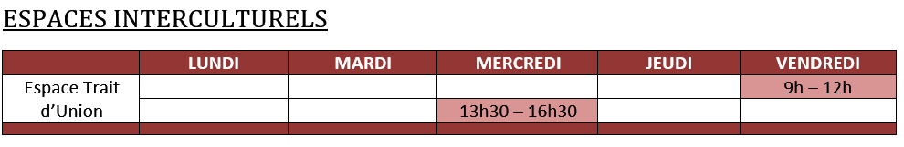 Horaire-ETU