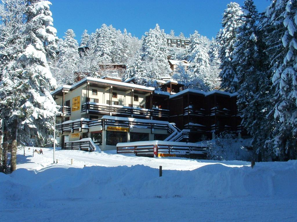 Rocher du cerf h tel lioran hiver