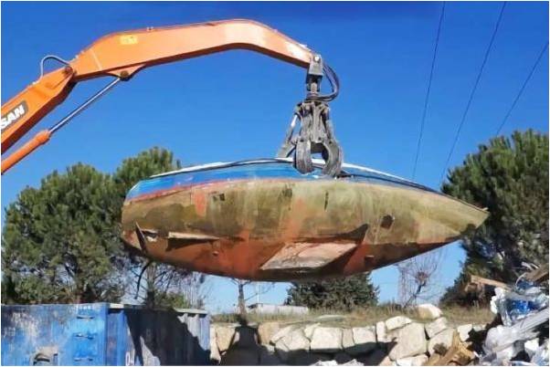 Recyclage des bateaux de plaisance :