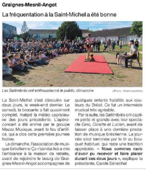 Clarkie & Gaibeule à la saint-Michel; spectacle de rue pas cher, Clarkie & Gaibeule; spectacle de clown pas cher, Clarkie & Gaibeule; programmation 2024-2025  Les Saltimbrés, Clarkie & Gaibeule; arts vivants pas cher en ligne; animation pas cher pour Arbre de Noël, Clarkie & Gaibeule, clowns pas cher. Meilleur spectacle de clown pas cher, Clarkie & Gaibeule; animation vintage pas cher, Clarkie & Gaibeule.