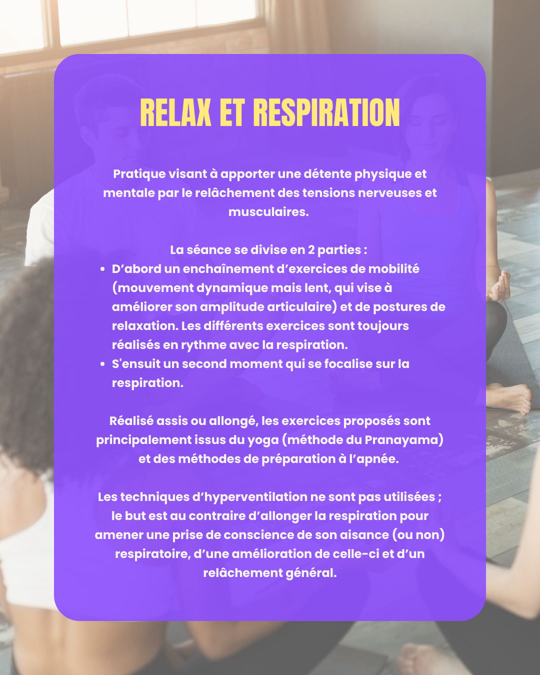 Relax et respiration