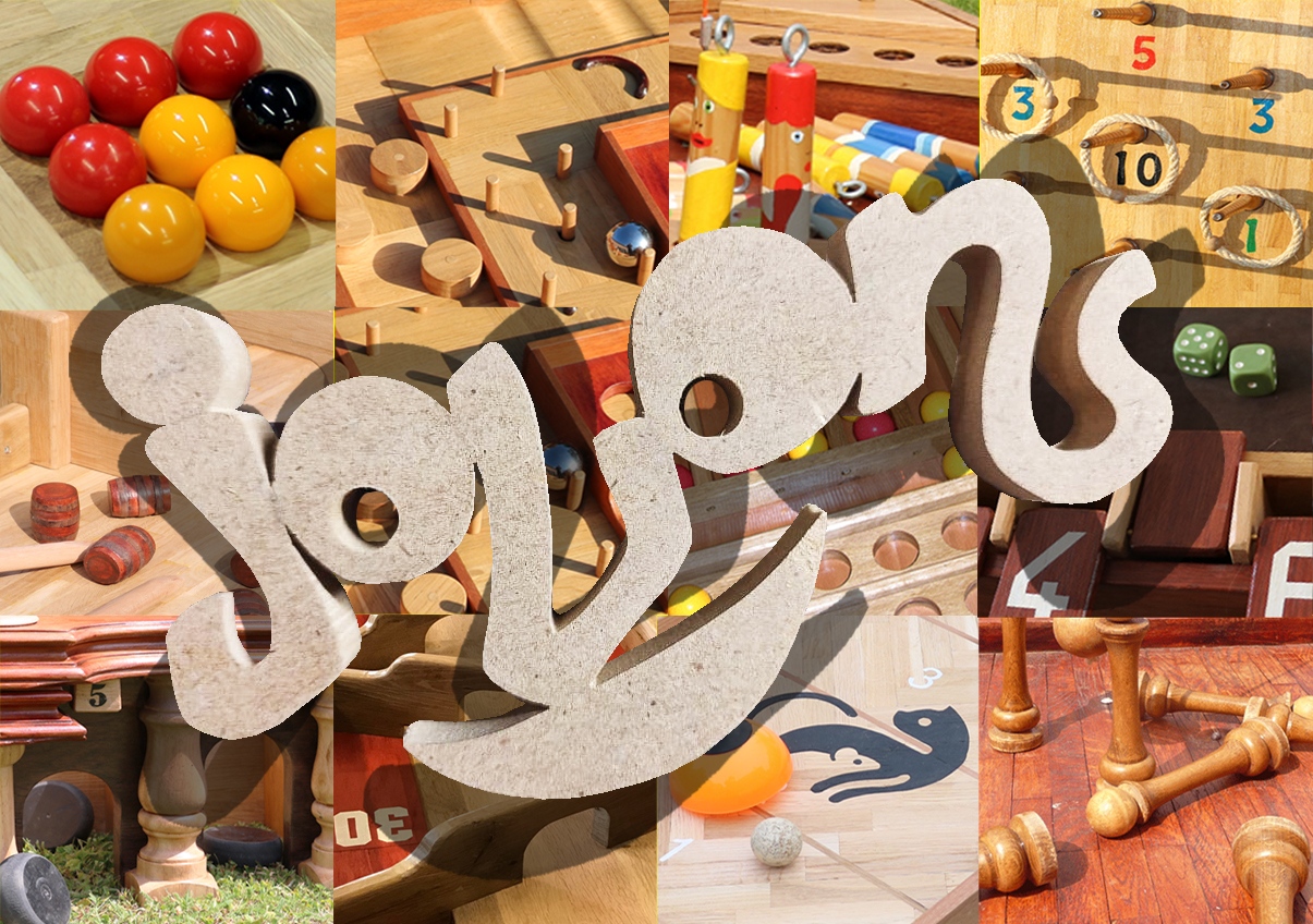 Jouons location de jeux piards et traditionnels - logo