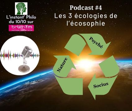 Les 3 écologies de l'écosophie (Podcast Philo'Nat 19)