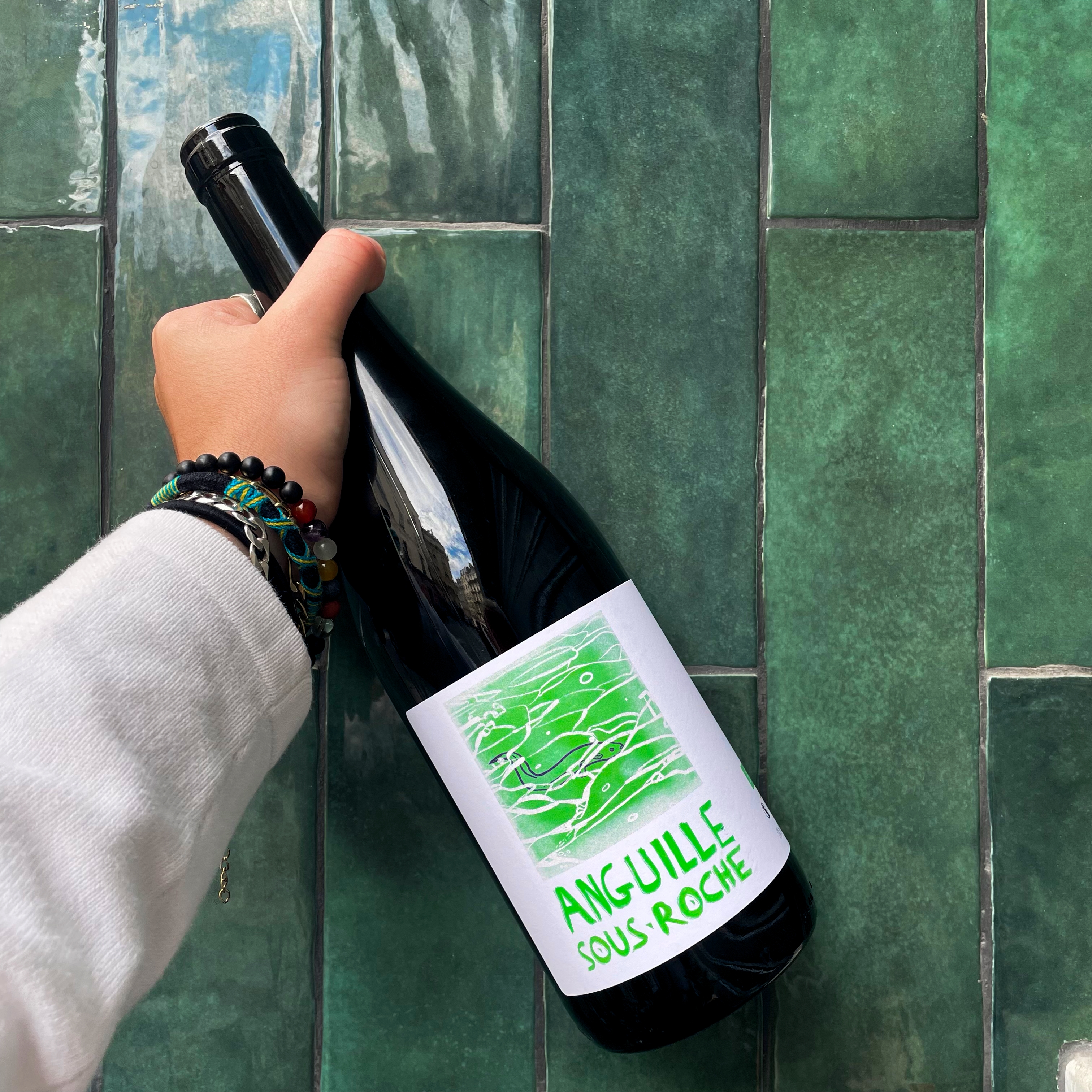Bouteille de vin rouge Anguille sous Roche Banjo Vino