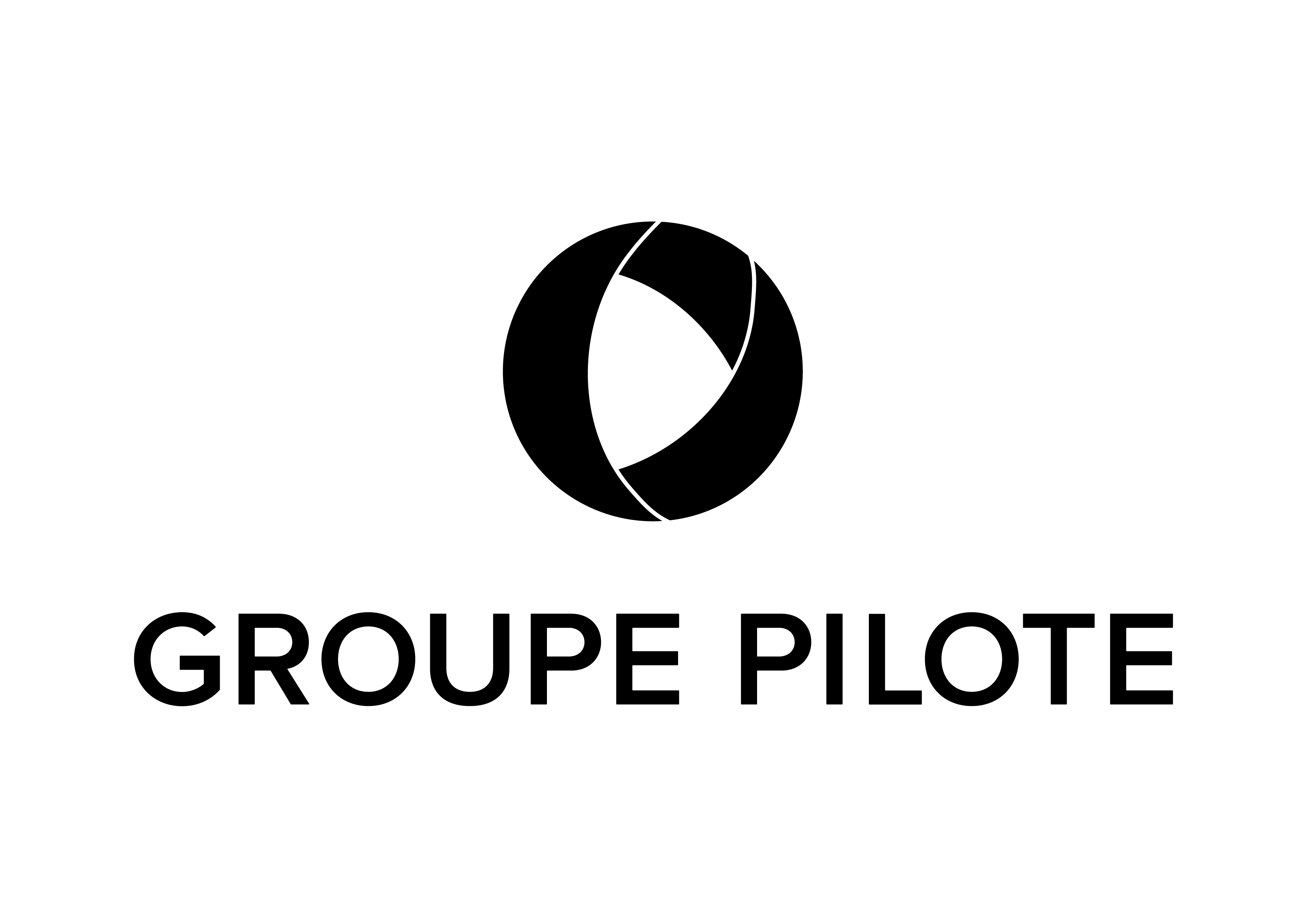 Groupe pilote logo vert b