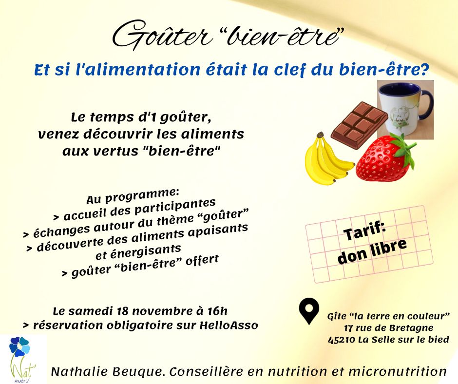 Atelier Gouter bien-etre 18Nov23