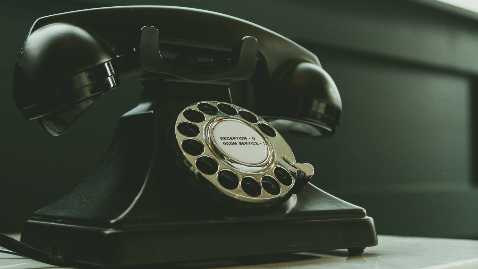 Photo d'un téléphone vintage
