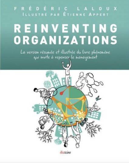 Couverture du livre Reinventing organizations - La version résumée et illustrée du livre phénomène qui invite à repenser le management de Frederic Laloux