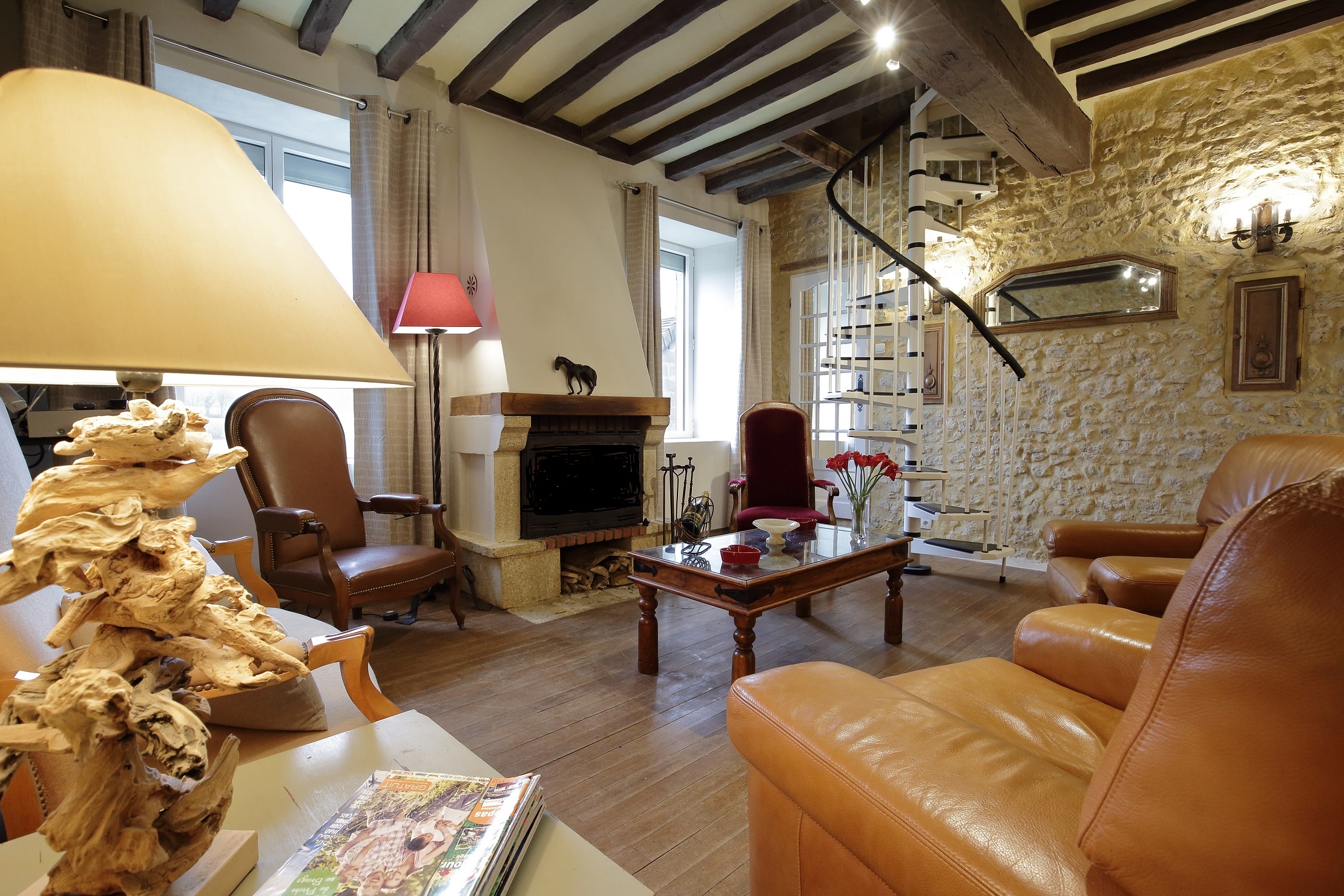 Gites dans le perche salon 