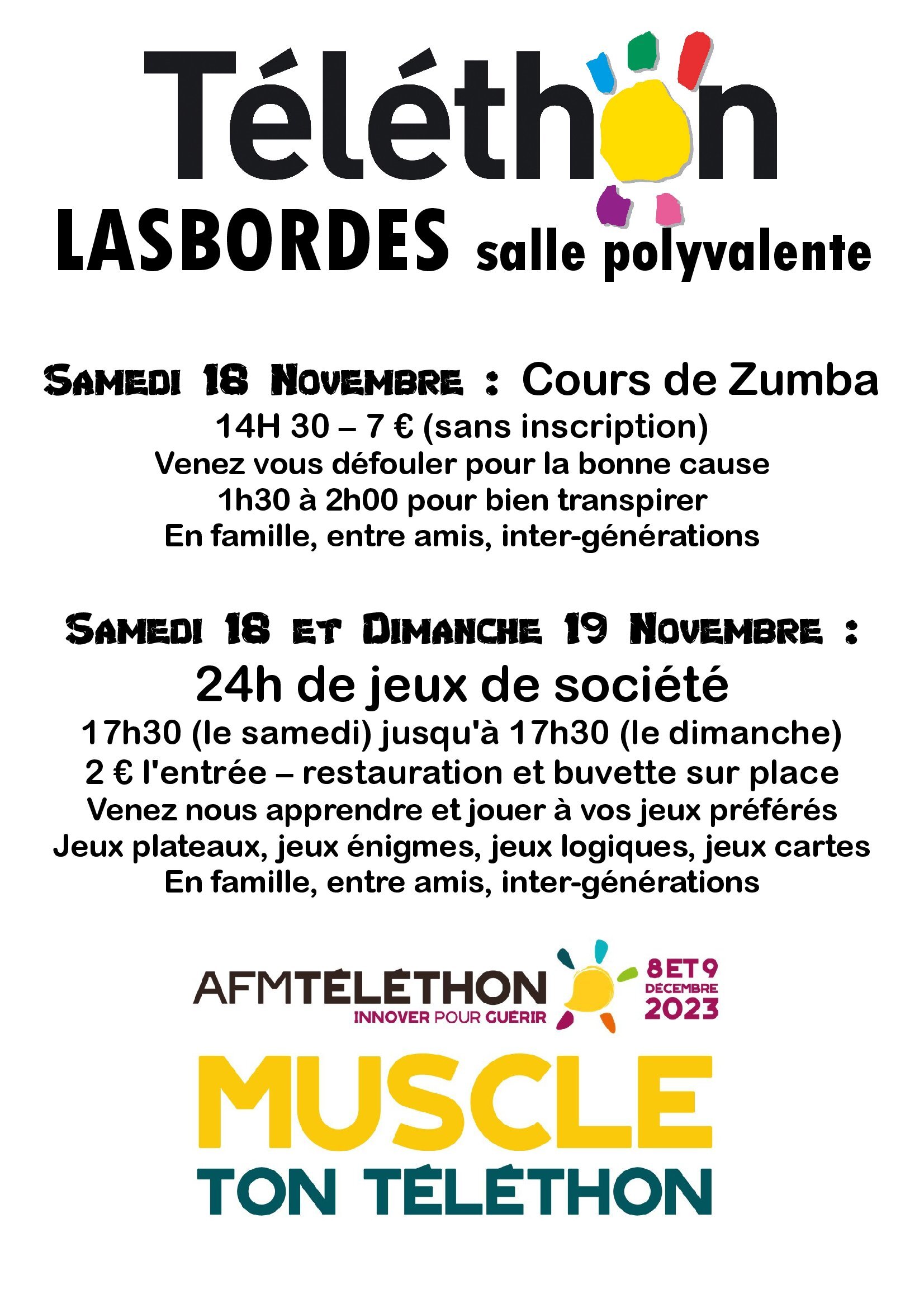 Affiche telethon