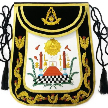 Traditional masonic apron 912x